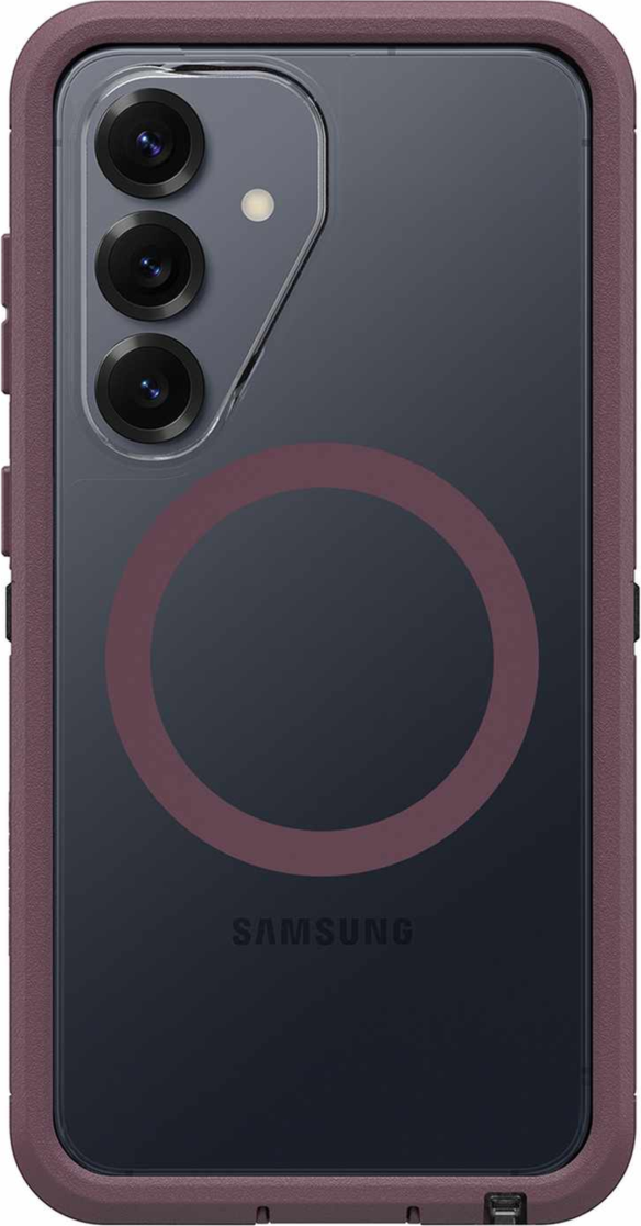 OtterBox - Defender Pro XT Clear Case w/Magnets Purple Mystery for Samsung Galaxy S26