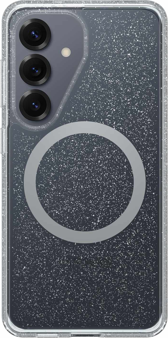 OtterBox 77000072 Étui Symmetry Clear avec Magnets Clear Stardust 4.0 pour Samsung Galaxy S26