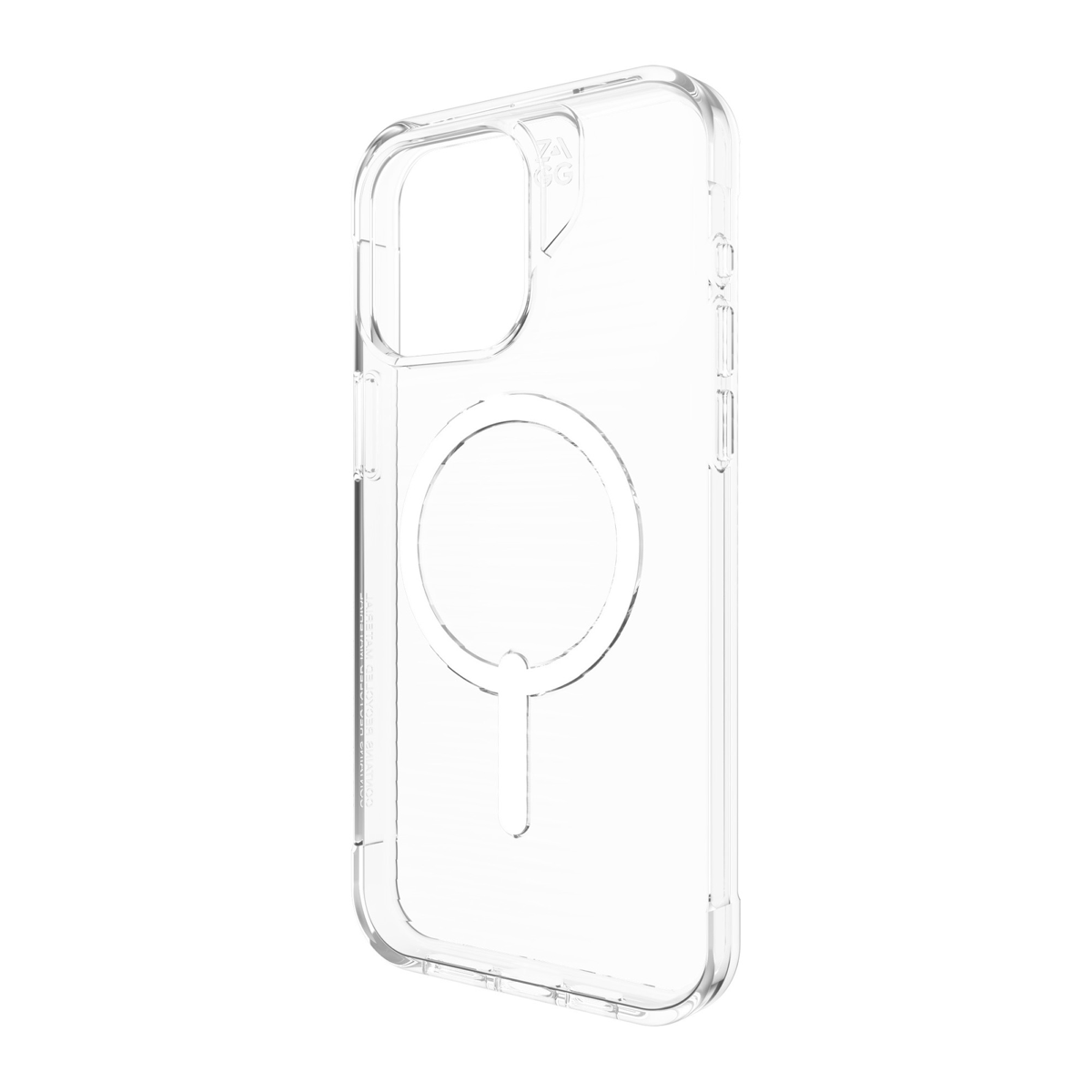 Strengthened with Graphene, ZAGG's Luxe Snap case offers a lightweight, stylish profile that delivers up to 10 ft drop protection and seamless MagSafe compatibility.