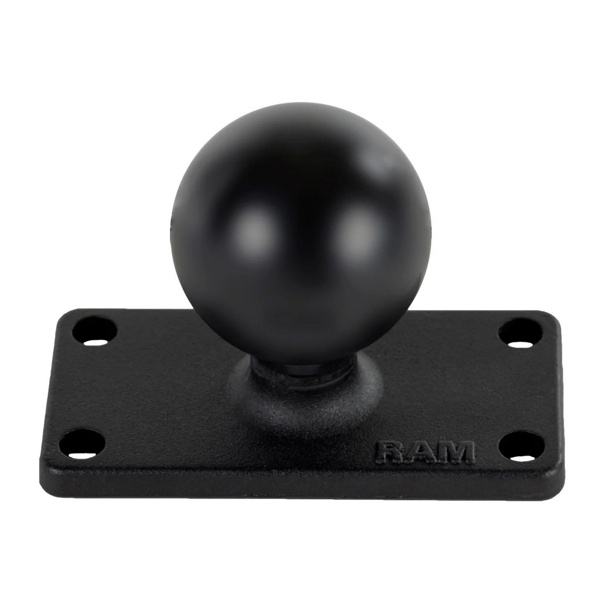 RAM Ball Base with 1in. x 2.5in. 4-Hole Pattern - C-Size clear