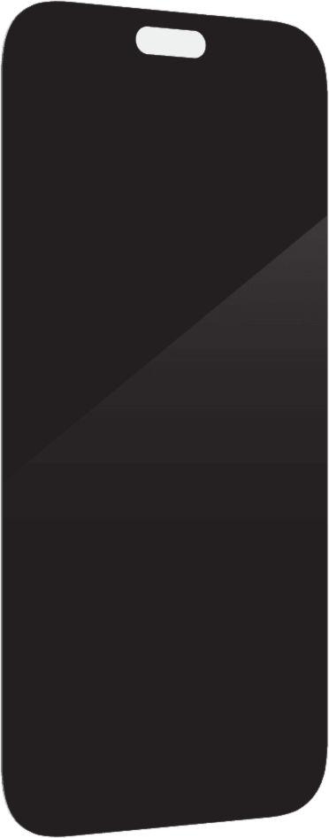 ZAGG - InvisibleShield Glass Elite 4-Way Privacy Screen Protector for iPhone 18 Pro clear