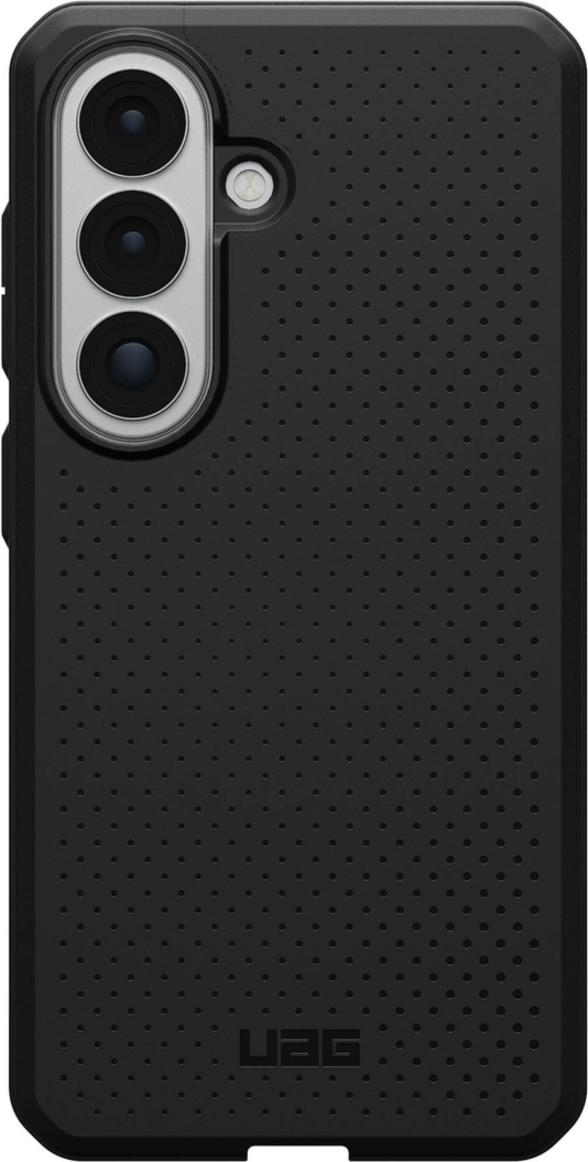 The UAG Dot case keeps devices protected without sacrificing style, featuring soft-touch silicone, a micro-perforated design, and a built-in magnet for magnetic accessories.