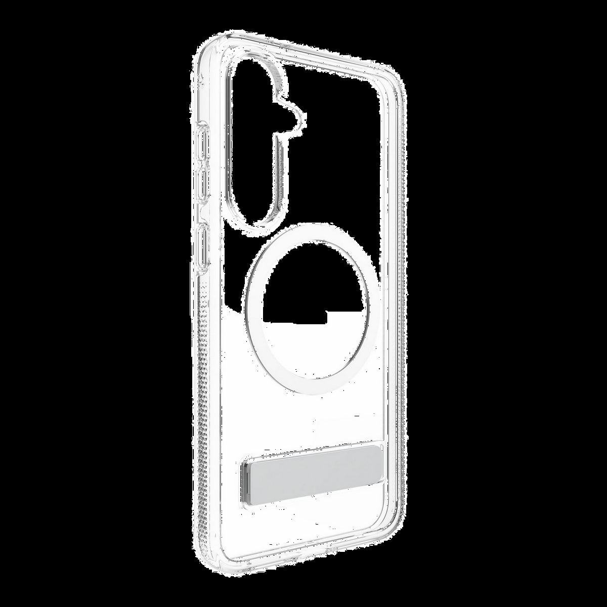 Strengthened with Graphene, ZAGG's Crystal Palace Snap series case with kickstand combines an ultra-slim, crystal-clear profile with up to 13 ft of drop protection.