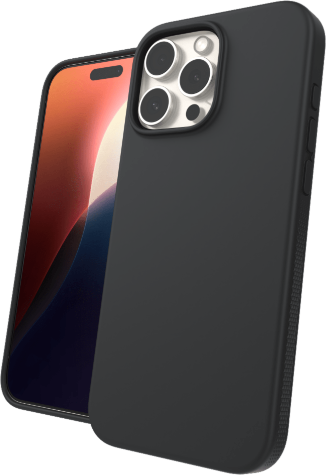 Strengthened with Graphene, ZAGG's Manhattan Snap series case offers a soft-touch surface, 13 ft drop protection, and seamless MagSafe compatibility.