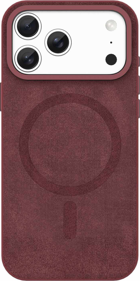 Blu Element - Urban Edge Kick MagSafe Case Burgundy for iPhone 18 Pro/17 Pro