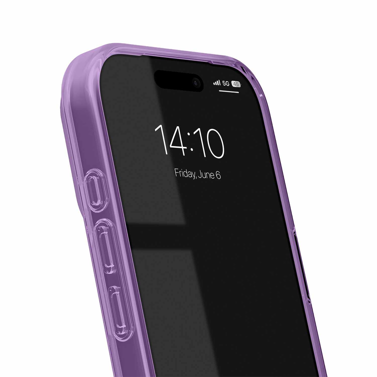 Ideal of Sweden - Coque MagSafe « Glitter Glow » couleur « Amethyst Mist » pour iPhone 18 Pro Max/17 Pro Max