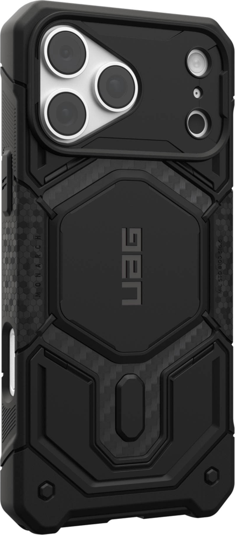 The quintessential, all-terrain, rugged protective case now available with seamless MagSafe functionality. The UAG Monarch Pro is equipped with premium materials for premium protection.