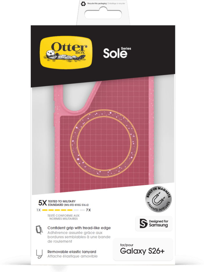 OtterBox - Étui magnétique Sole pour Samsung Galaxy S26 Plus - Xtra Hot