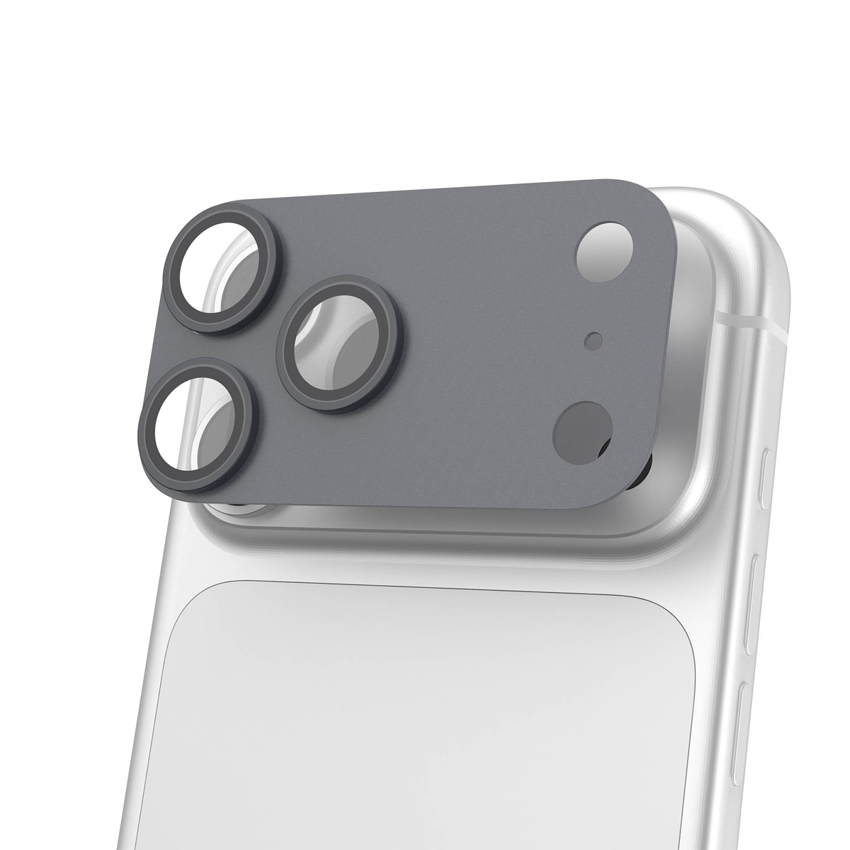UAG Aluminum Camera Shield provides premium camera lens protection with durable aluminum and aluminosilicate glass while preserving crystal-clear image quality.