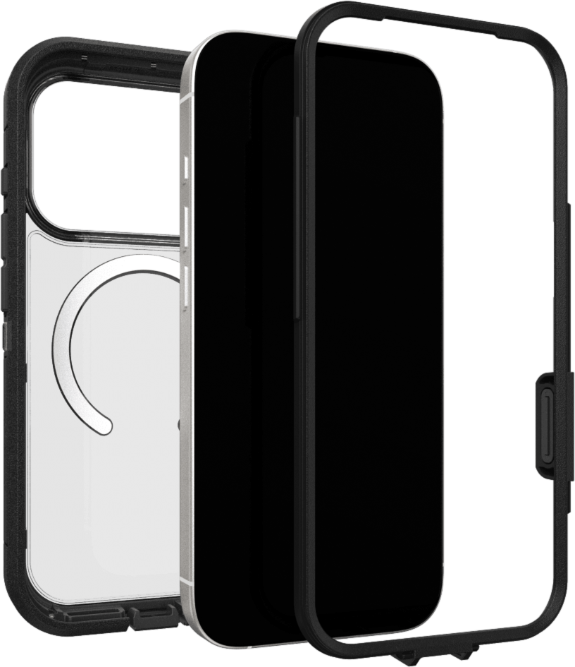Get sleek, legendary phone protection with the OtterBox Defender Series Pro XT with MagSafe, a rugged dual-layer design that guards devices against drops, dirt, scrapes, and bumps.