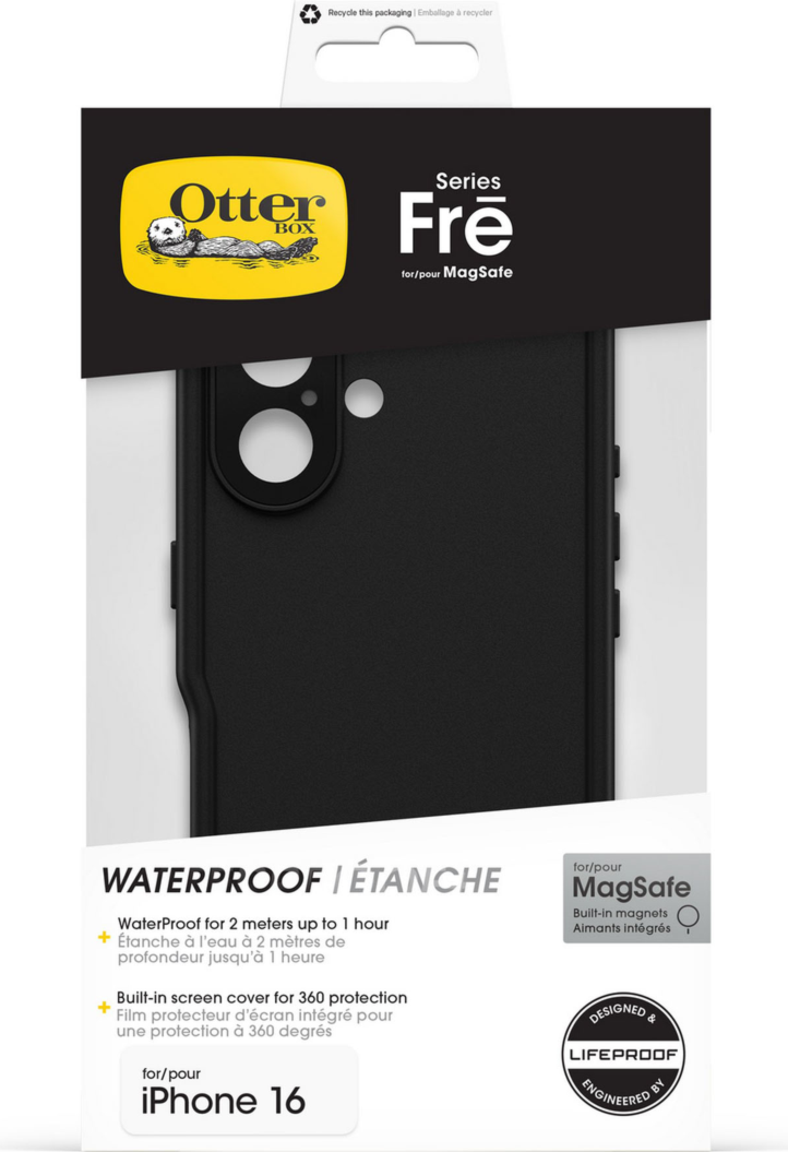 <p>Dive into the action and click onto accessories with the WaterProof OtterBox Fre Series Case for MagSafe.</p>