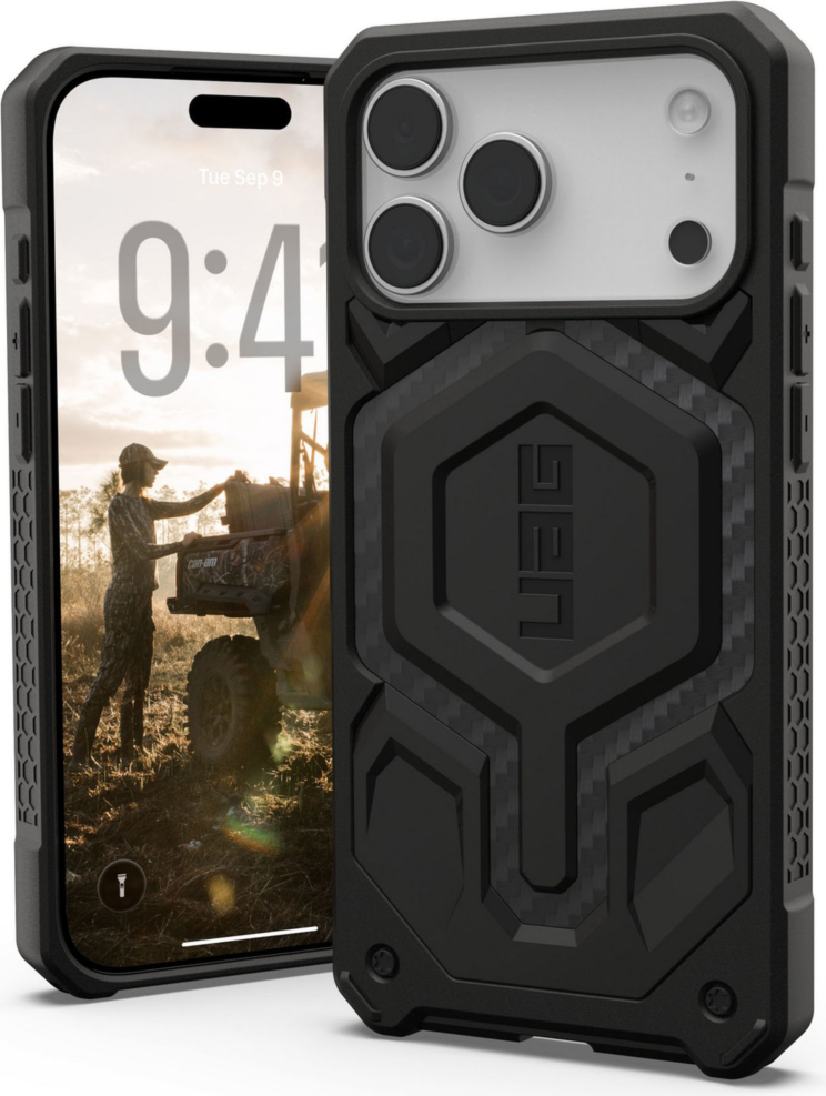Urban Armor Gear (UAG) - Monarch Pro Case for Apple iPhone 17 Pro Max - Carbon Fiber