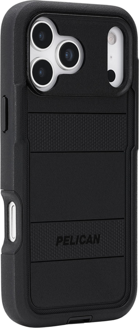 Pelican - Coque MagSafe Voyager avec étui ceinture pour Apple iPhone 17 Pro Max - Noir