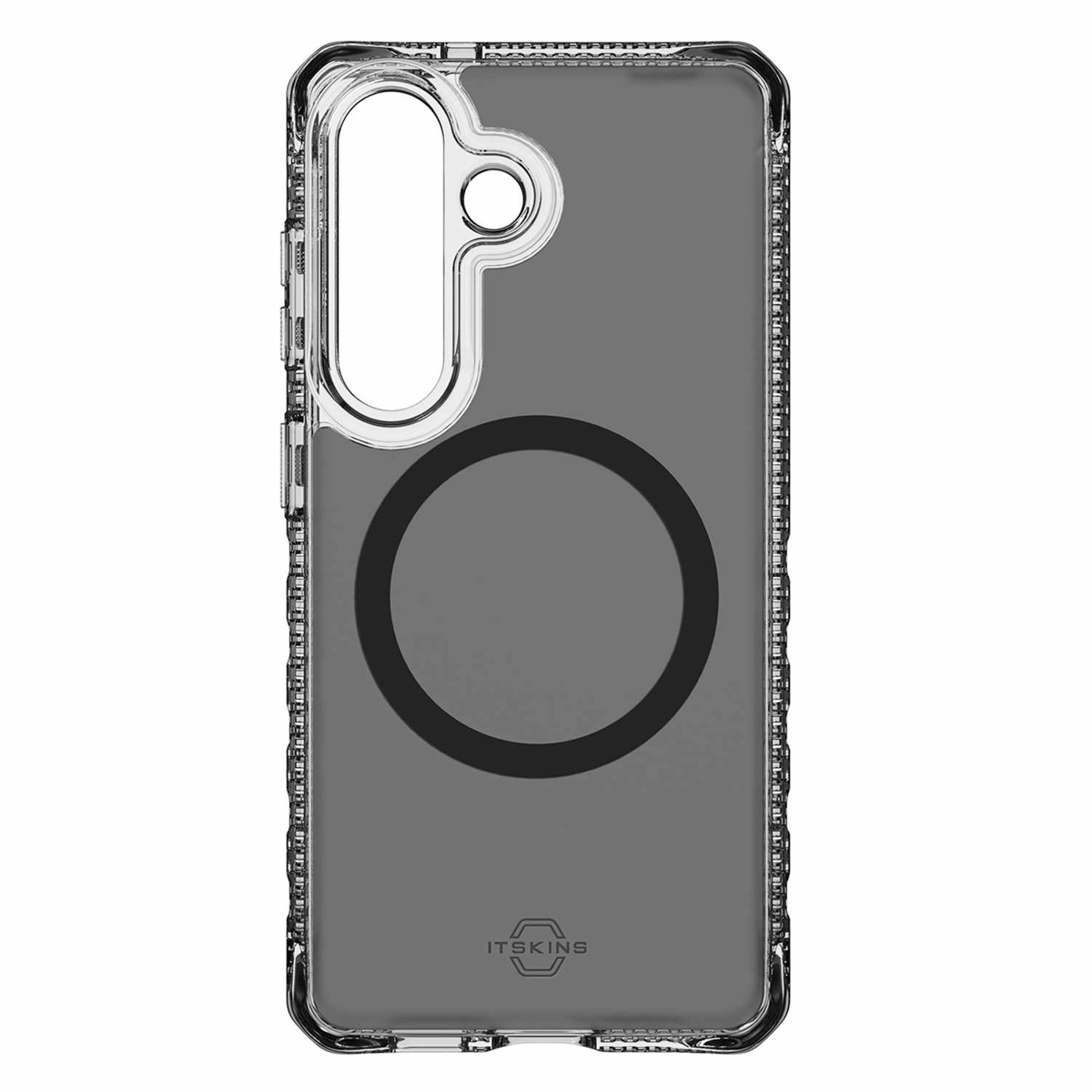 ITSKINS SGYRHBVARSMOK Étui Hybrid_R Vapor avec Magnets Smoke pour Samsung Galaxy S26
