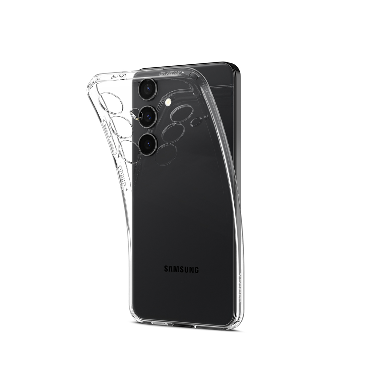 Spigen Crystal Flex pour Galaxy S24 - Cristal Clair