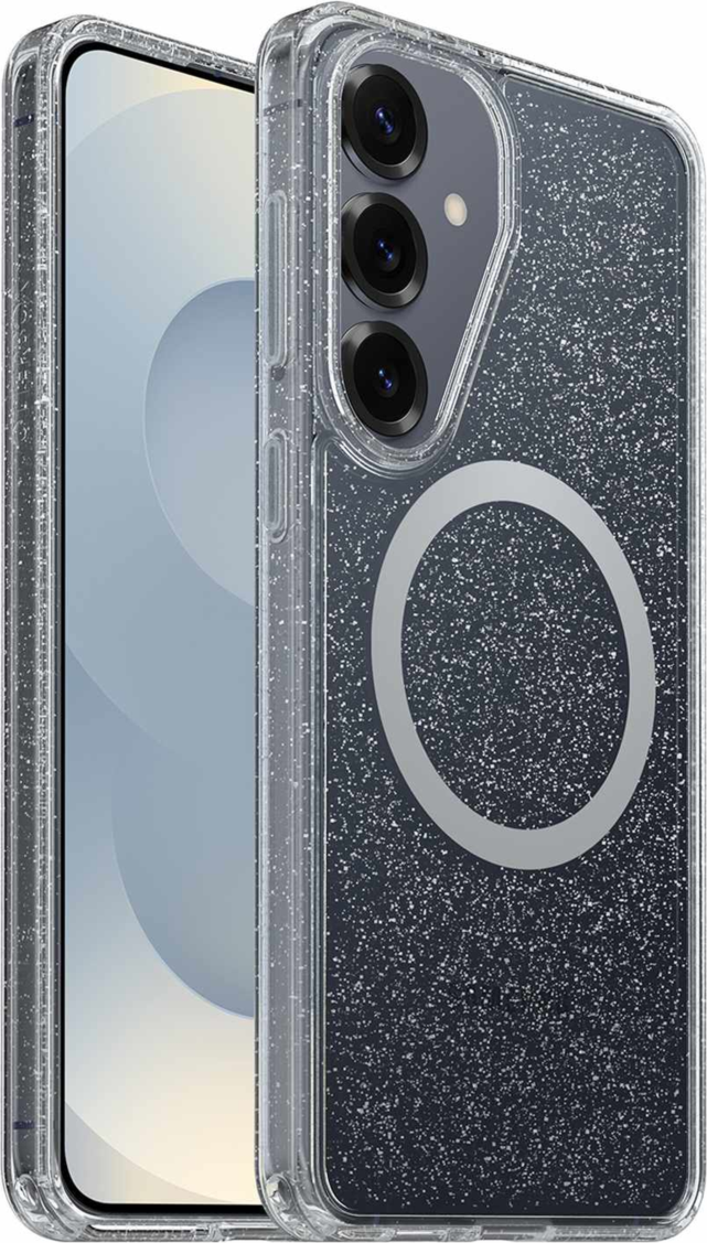 OtterBox 77000072 Étui Symmetry Clear avec Magnets Clear Stardust 4.0 pour Samsung Galaxy S26