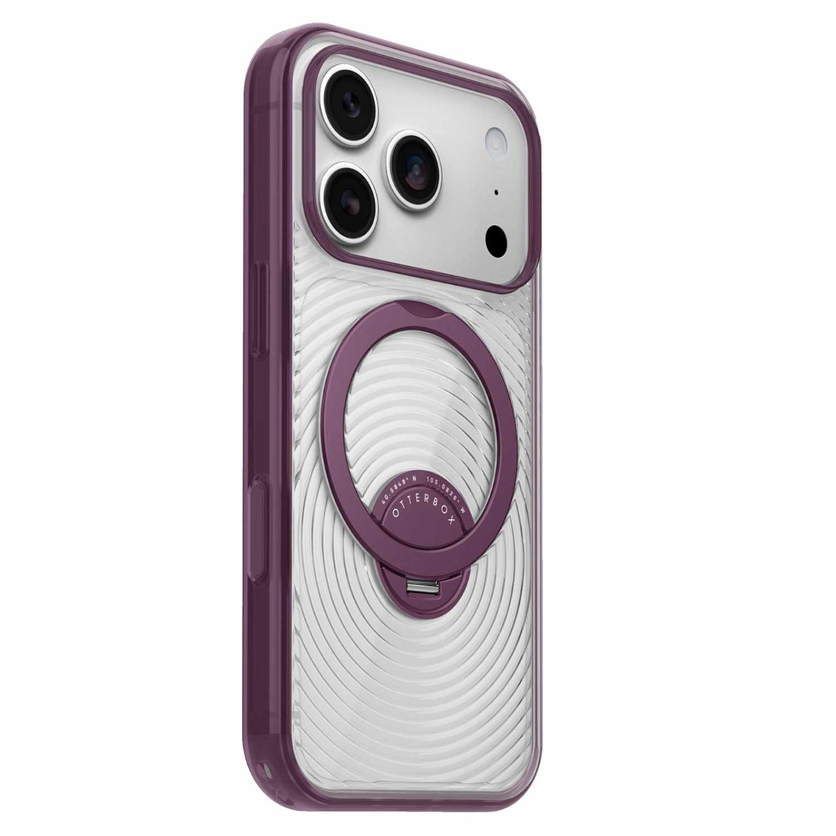 OtterBox - Symmetry Stand MagSafe Case Vinum Purple for iPhone 18 Pro/17 Pro