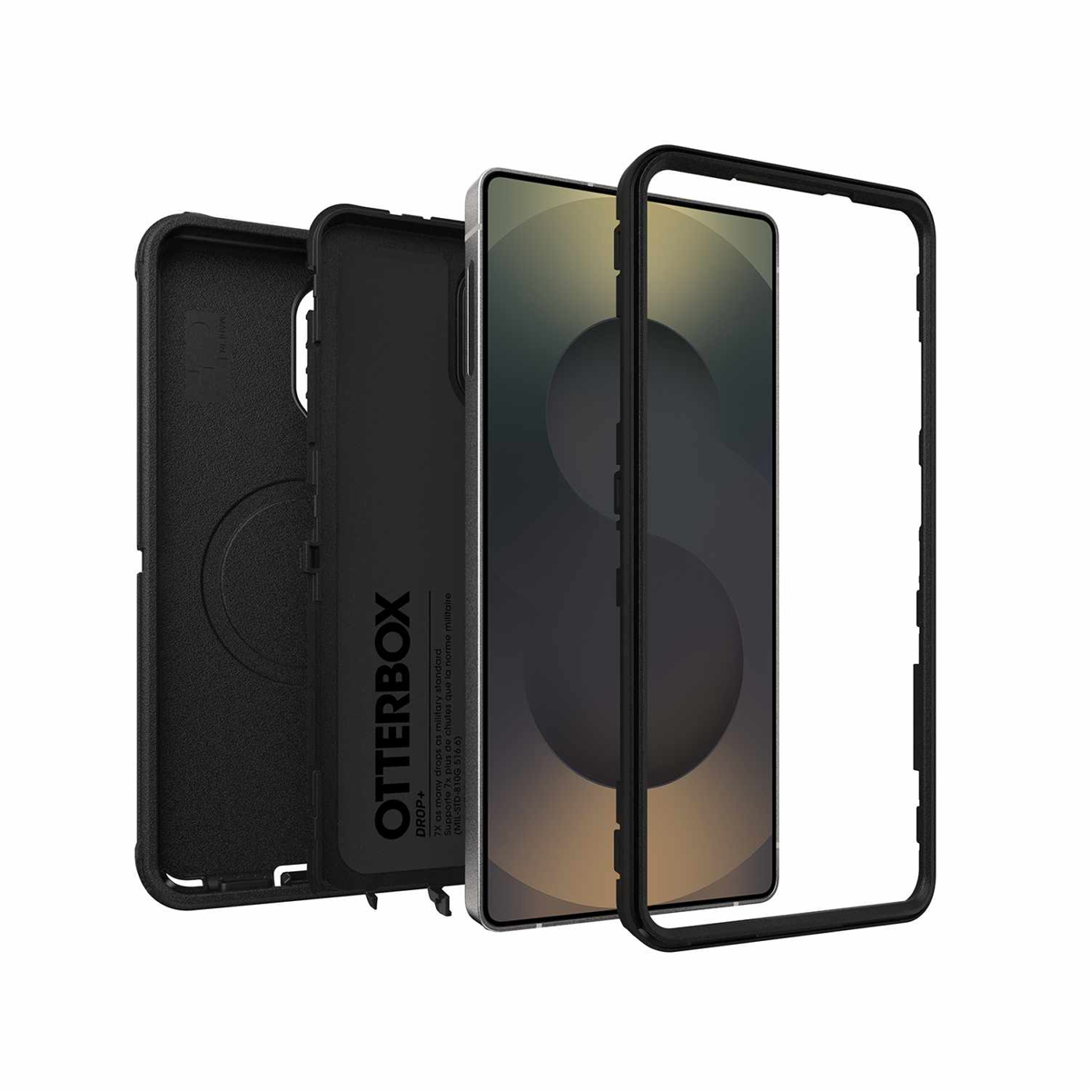 OtterBox - Defender Pro Case w/Magnets Black for Samsung Galaxy S26 Ultra