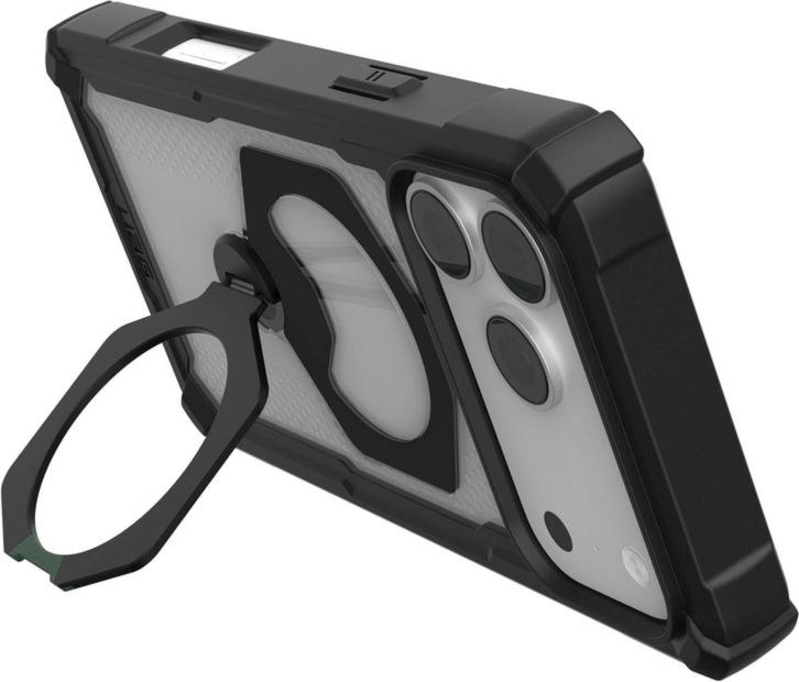 Urban Armor Gear (UAG) - Plasma XTE 360 MagSafe Case for Apple iPhone 18 Pro Max/17 Pro Max - Black and Clear