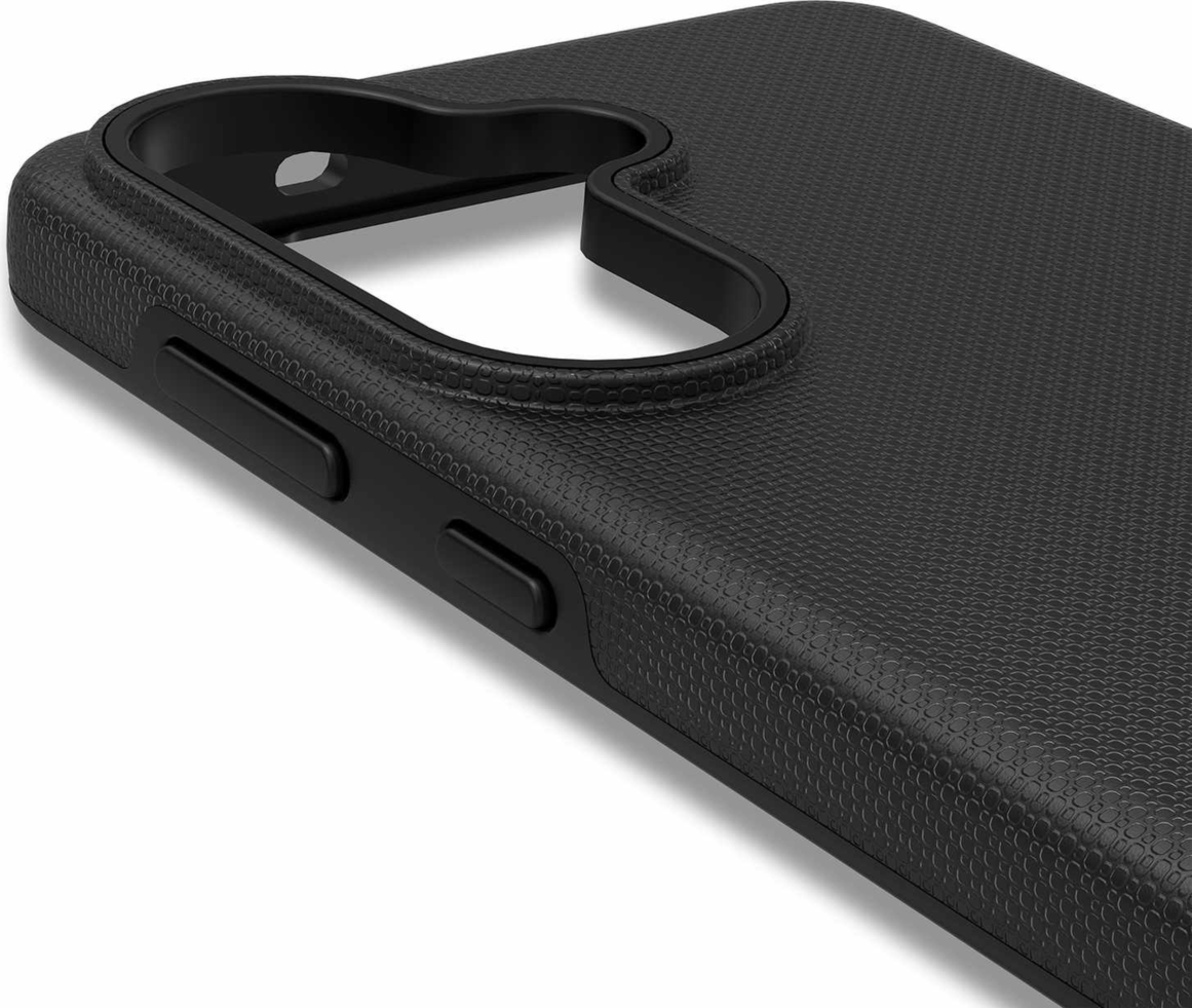 Blu Element - Armour Rugged Case Black for Samsung Galaxy S26 FE/Galaxy S25 FE
