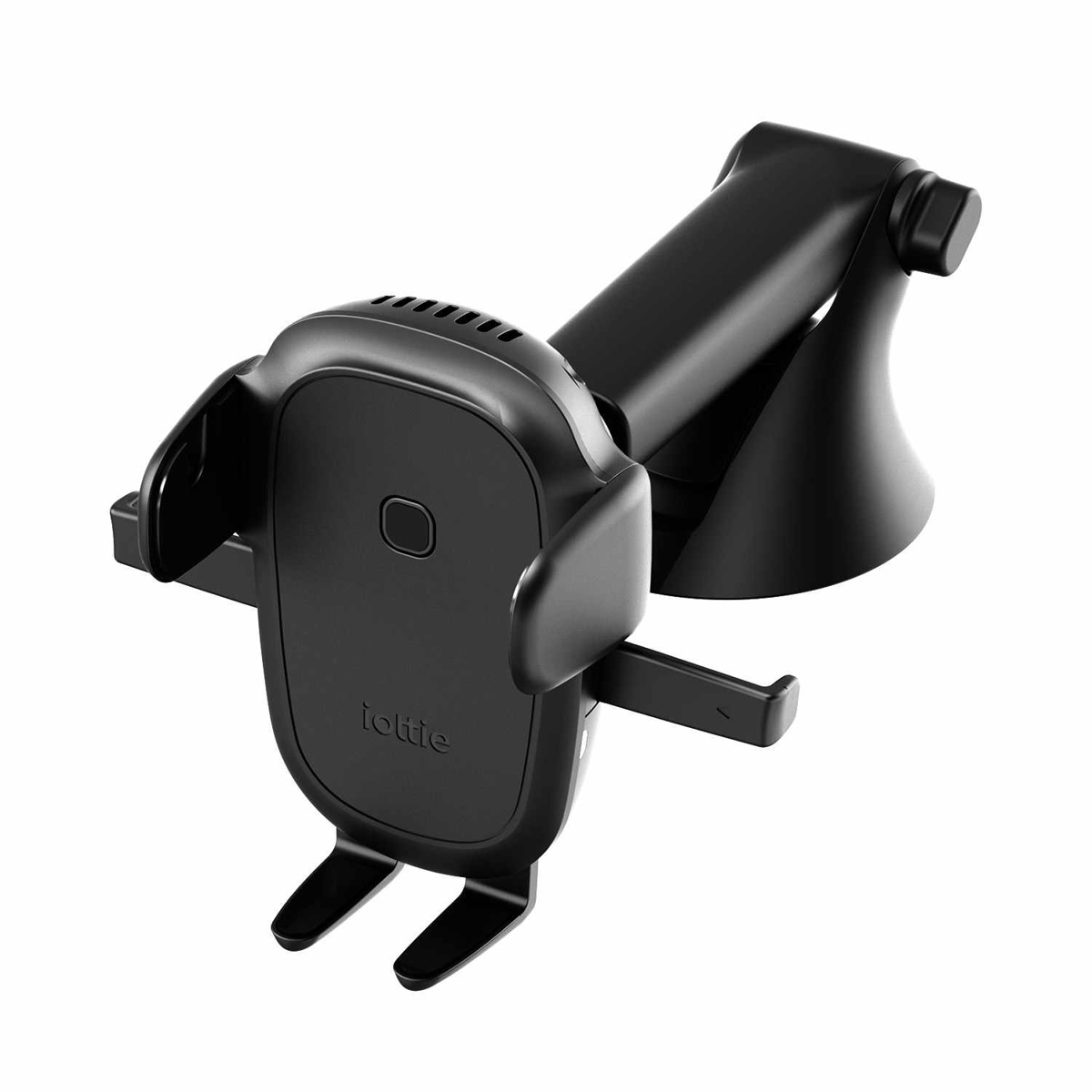 iOttie EOTWCG219 Support Universel Easy One Touch Wireless 3 pour Tableau de Bord et Pare-Brise avec Recharge Rapide Noir