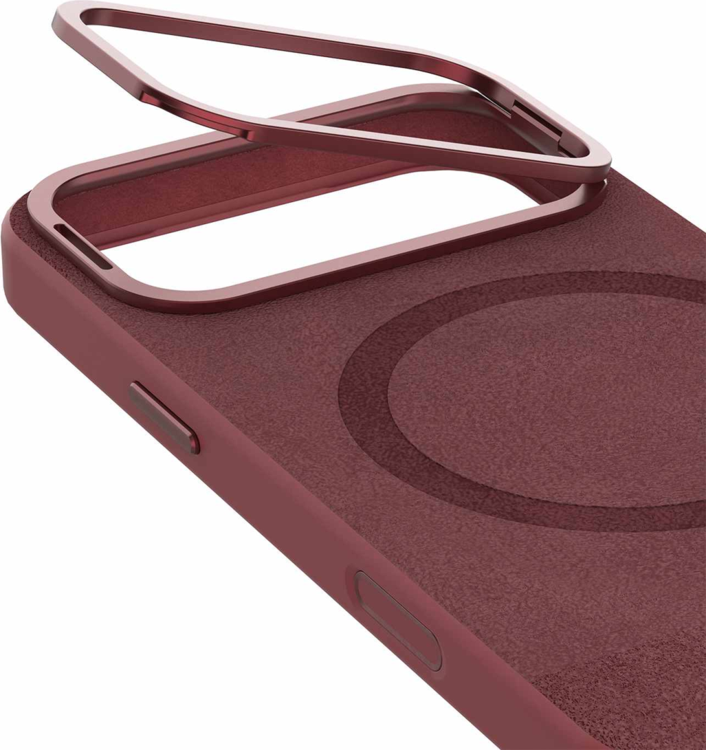 Blu Element - Urban Edge Kick MagSafe Case Burgundy for iPhone 18 Pro/17 Pro