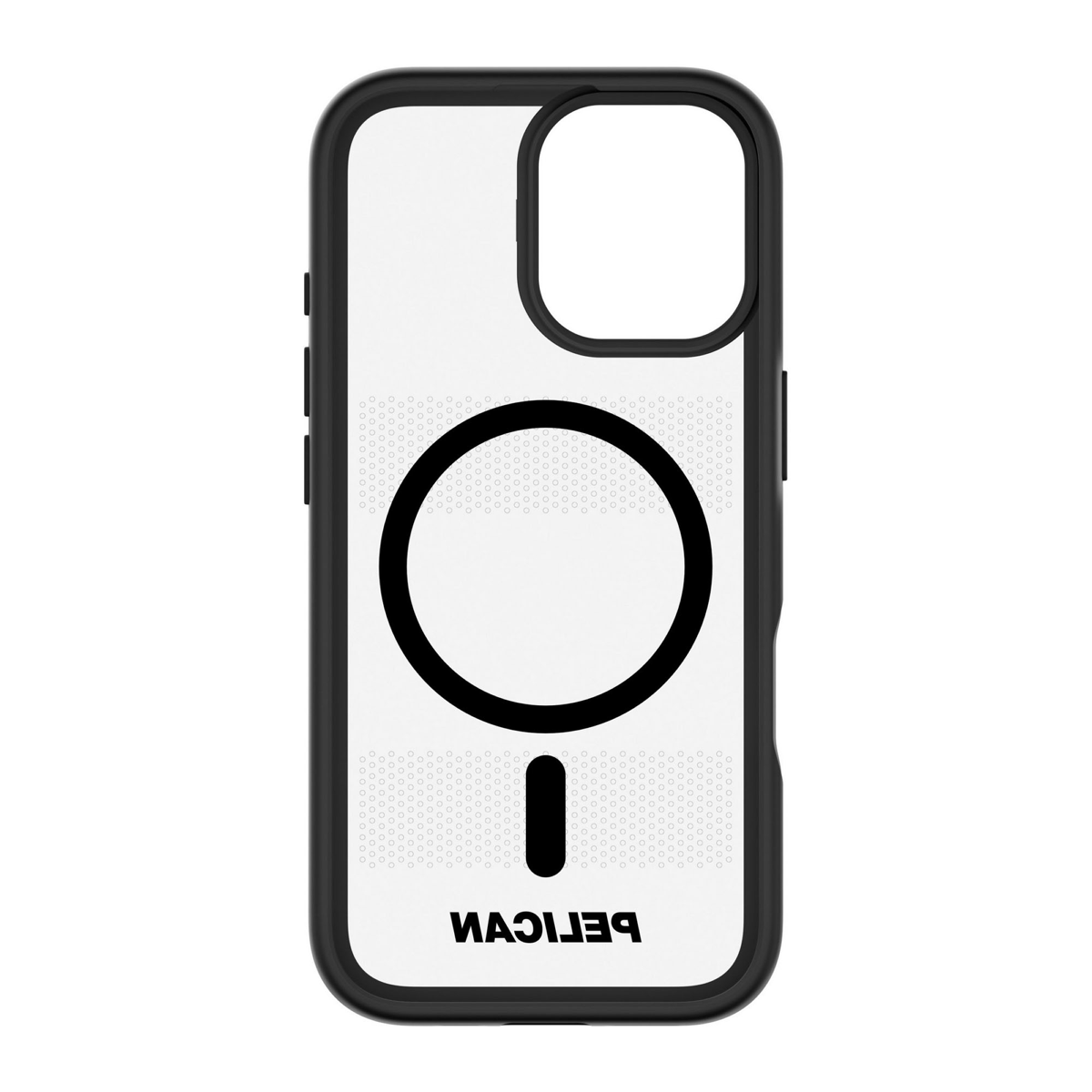 The Pelican Protector MagSafe Case with kickstand delivers military-spec 16-foot drop protection with an impact-resistant design, a shock-absorbing lining, and strong built-in magnets for seamless MagSafe charging.