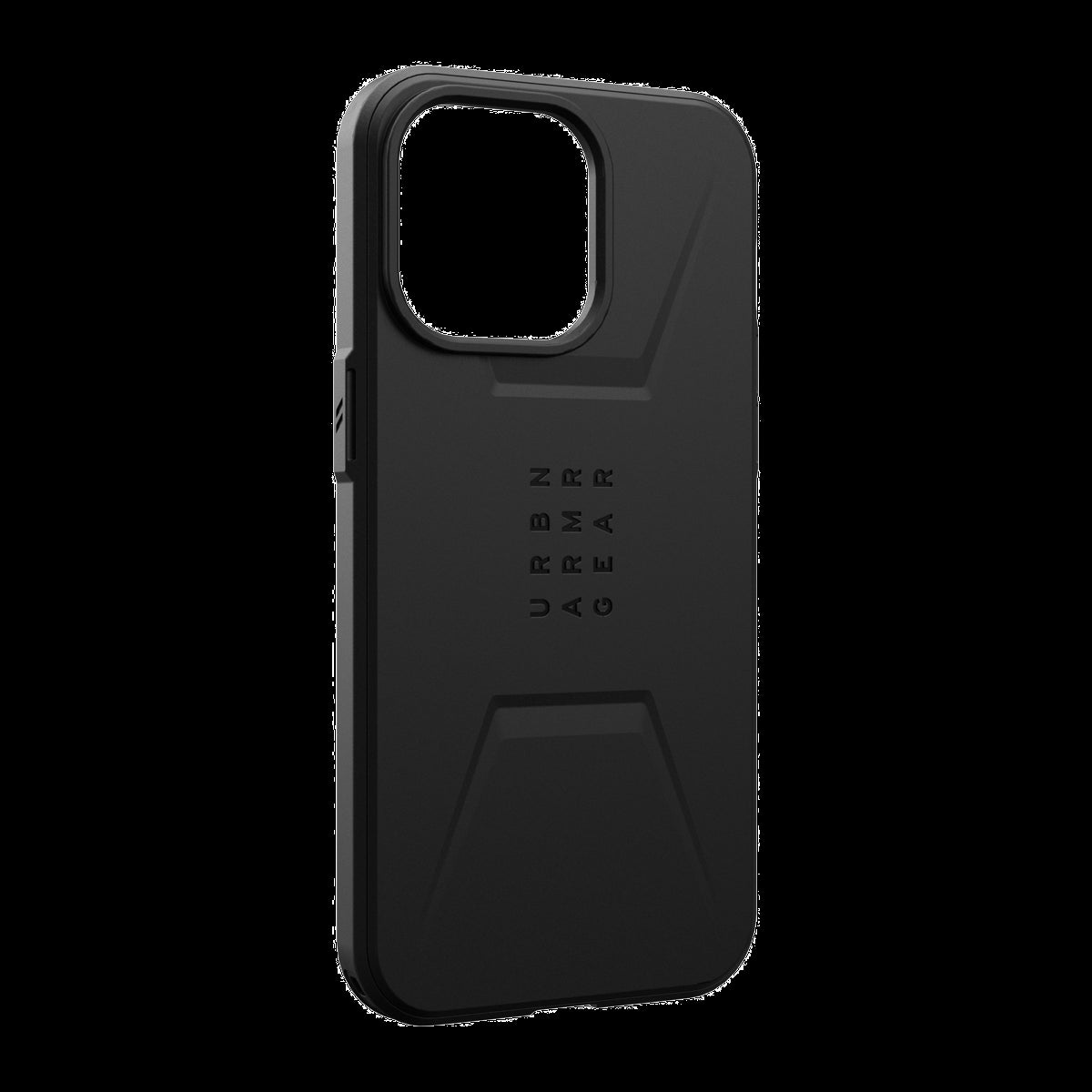 The modern yet rugged UAG Civilian case features shock absorbing construction in a lightweight design that is compatible with MagSafe charging.