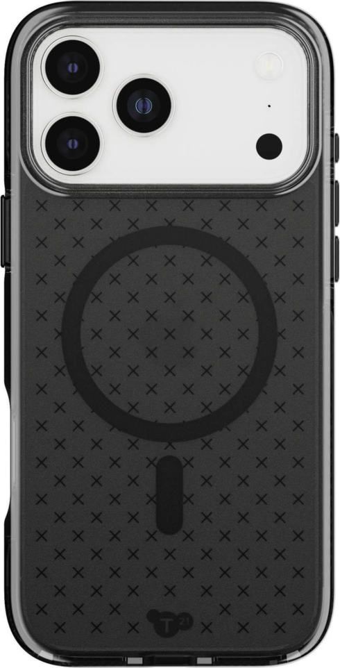 Tech21 - EvoCheck MagSafe Case for Apple iPhone 17 Pro Max - Smokey Black