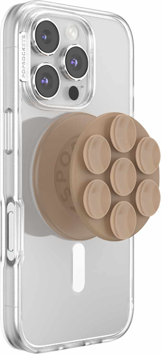 PopSockets 807712 PopGrip Suck-Up pour MagSafe Rond avec Adaptateur Latte