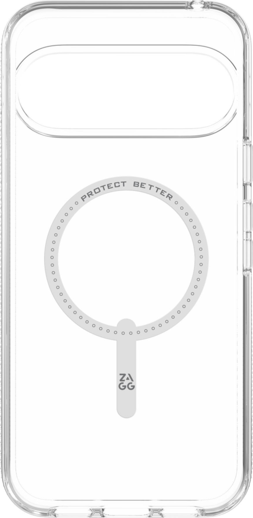Strengthened with Graphene, ZAGG's Crystal Palace Snap series case combines a slim, crystal-clear profile with up to 13 ft drop protection and strong built-in magnets for magnetic accessories.