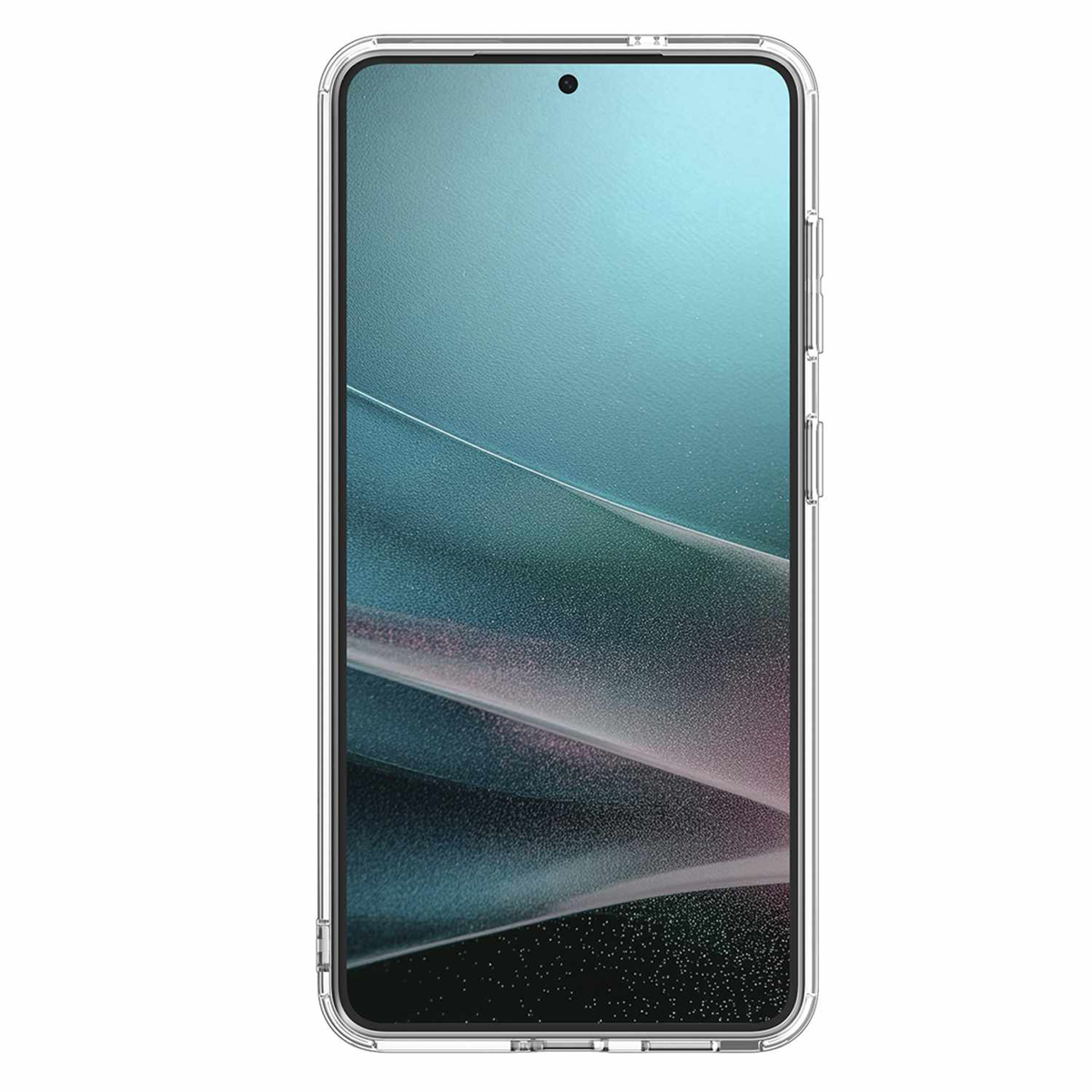 Spigen - Étui Slim Armor Essential S avec aimants, blanc transparent, pour Samsung Galaxy S26+