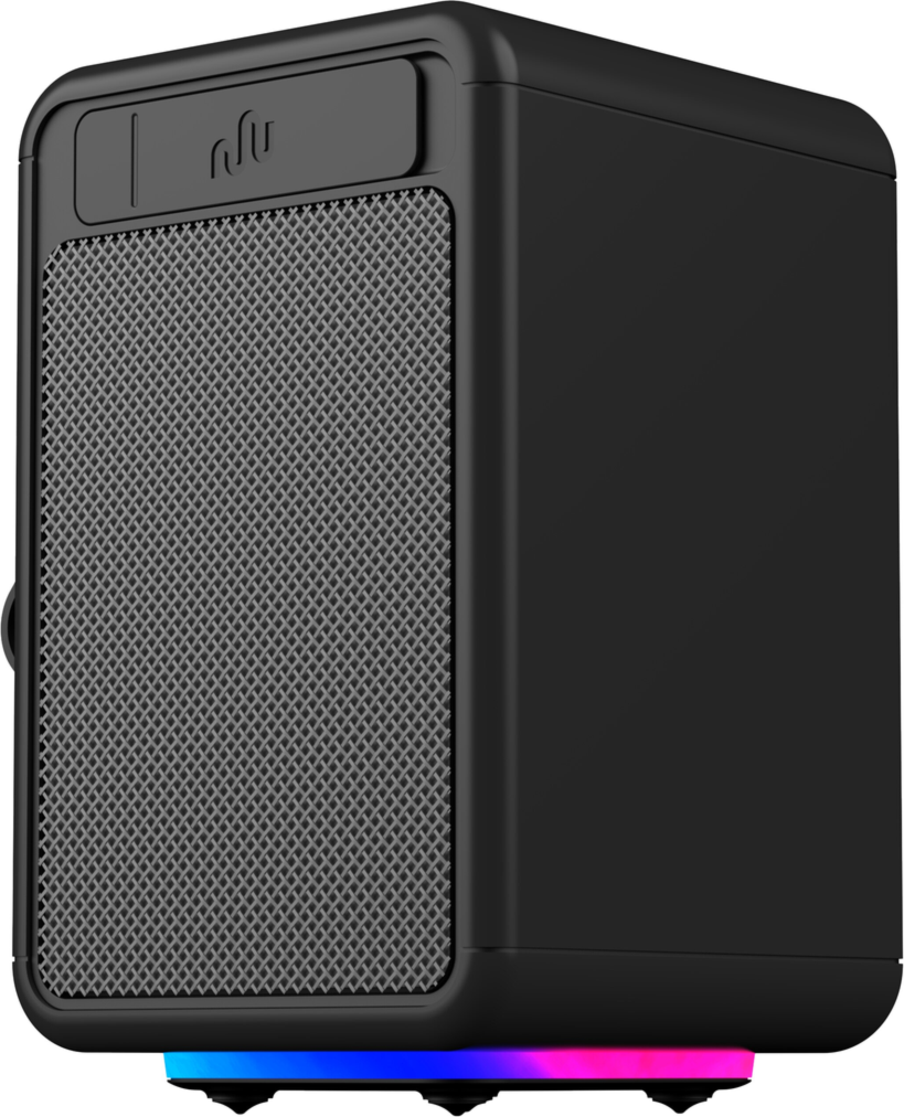 Rich-detailed Audio with Balanced Bass
Ultra Compact & Portable
IPX6 Waterproof.
Various LED Modes
True Wireless Stereo Pairing
Built in 1800mAh battery support 10 hours playback
Type C for charge