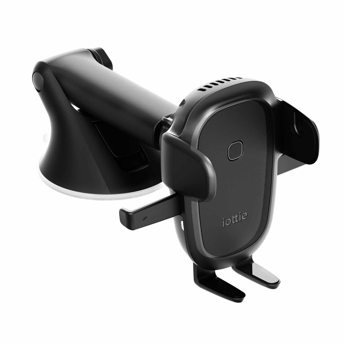 iOttie EOTWCG219 Support Universel Easy One Touch Wireless 3 pour Tableau de Bord et Pare-Brise avec Recharge Rapide Noir