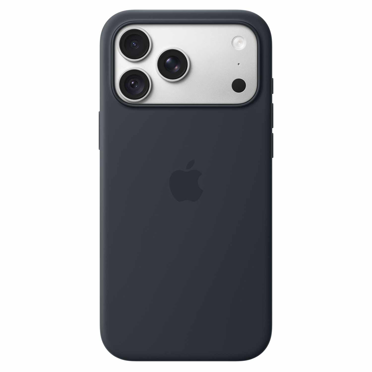 Apple - Silicone Case with MagSafe Navy Blue for iPhone 18 Pro Max