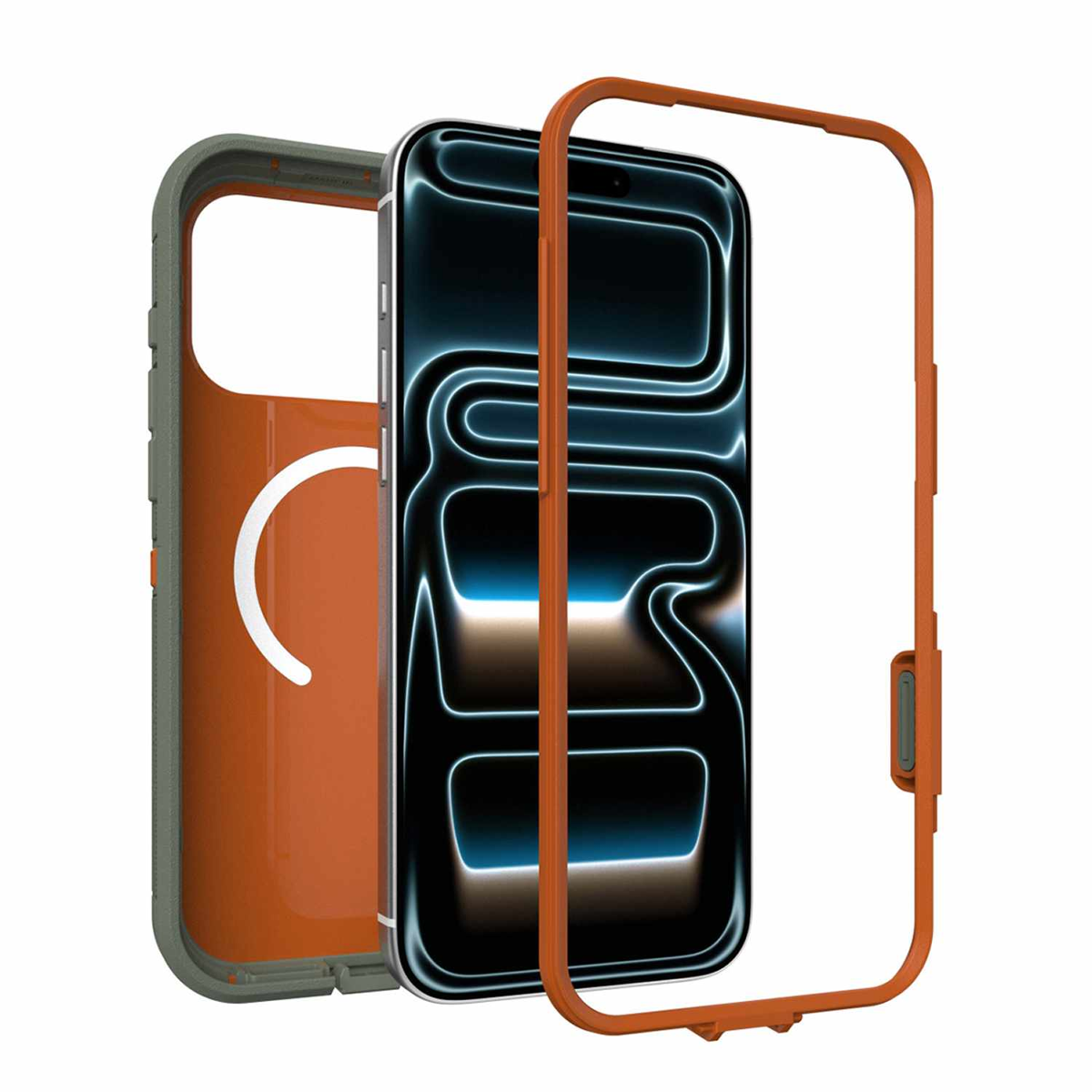 OtterBox - Defender Pro XT Clear MagSafe Case Realtree for iPhone 18 Pro Max/17 Pro Max