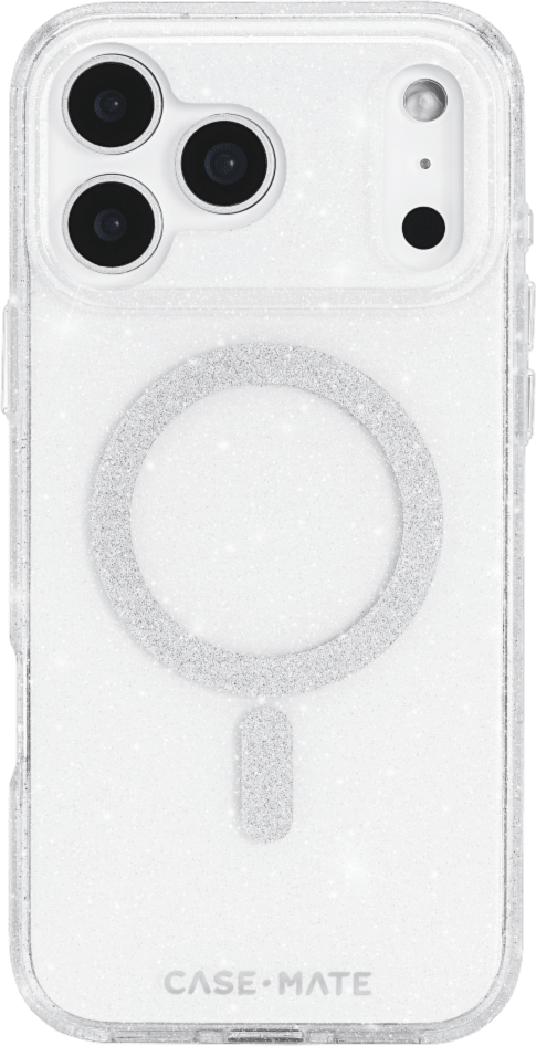 Case-Mate - Twinkle MagSafe Case for Apple iPhone 17 Pro Max - Twilight Silver