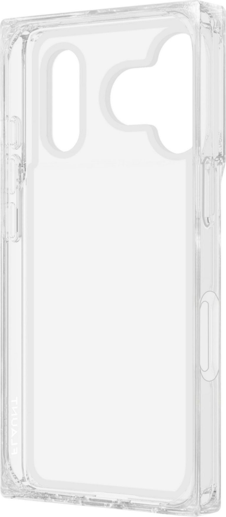 Flaunt - Étui MagSafe carré pour Apple iPhone 17 Pro - Nacre rose