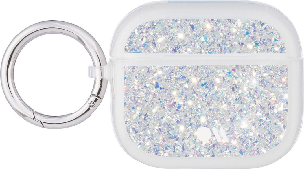 The Case-Mate Twinkle AirPods case adds a sparkling, iridescent touch with a slim design and convenient ring clip.