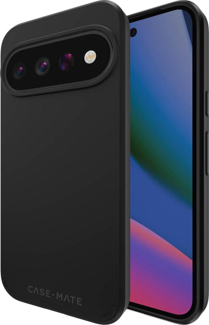 The Case-Mate Tough Black features 12-foot drop protection and a sleek one piece black design that will fit every occasion.
