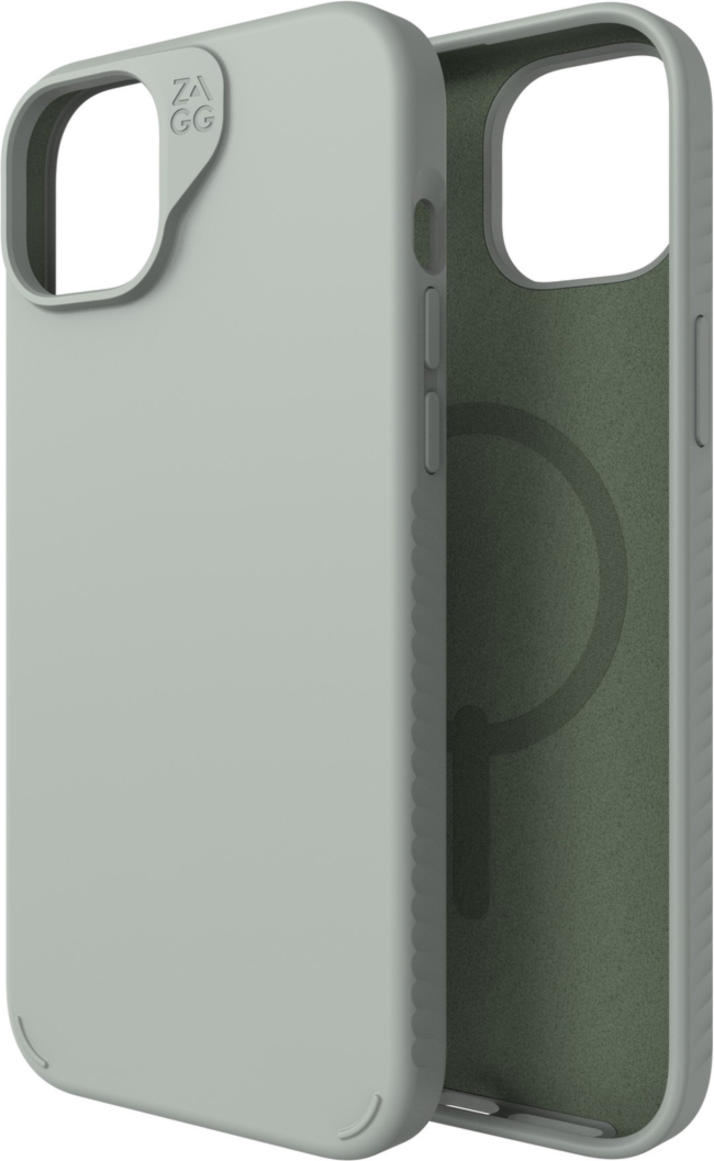 Strengthened with Graphene, ZAGG's Manhattan Snap series case combines premium silicone with 13 ft drop protection and seamless MagSafe compatibility.