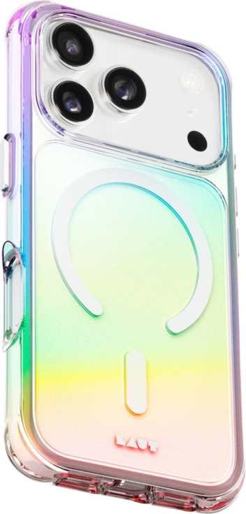Laut - Aero Holo MagSafe Case for Apple iPhone 17 Pro - Holo Pearl