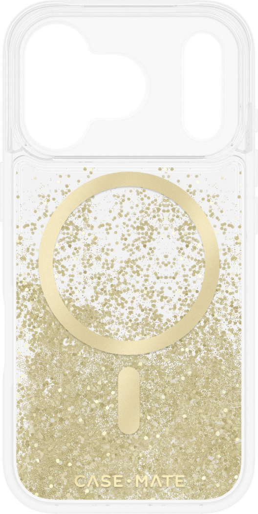 Case-Mate - Waterfall MagSafe Case for Apple iPhone 17 Pro - Gold