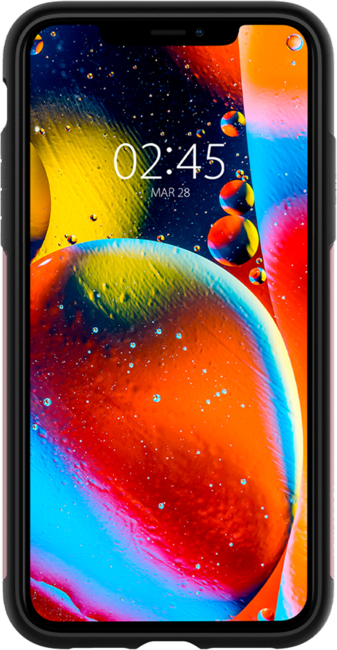 Spigen - iPhone 11 Pro Slim Armor Case - Rose Gold