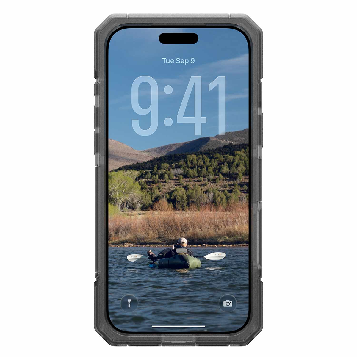 UAG - Coque robuste Trooper MagSafe Ash pour iPhone 17 Pro Max
