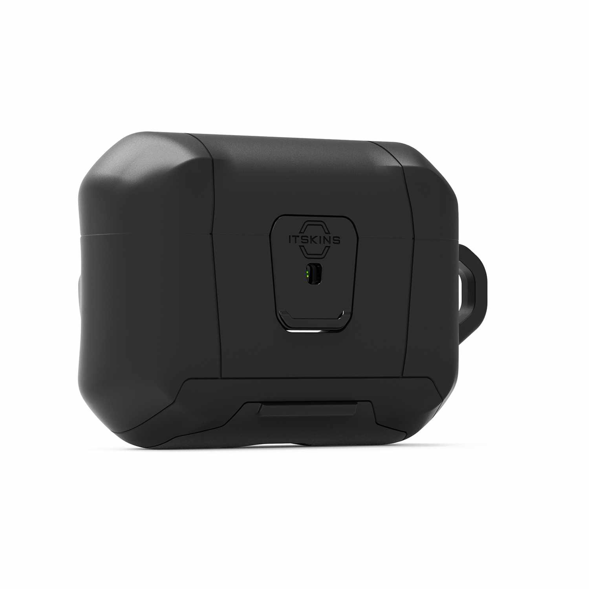 ITSKINS - Hybrid Stand Pro Plain Black for AirPods Pro 3