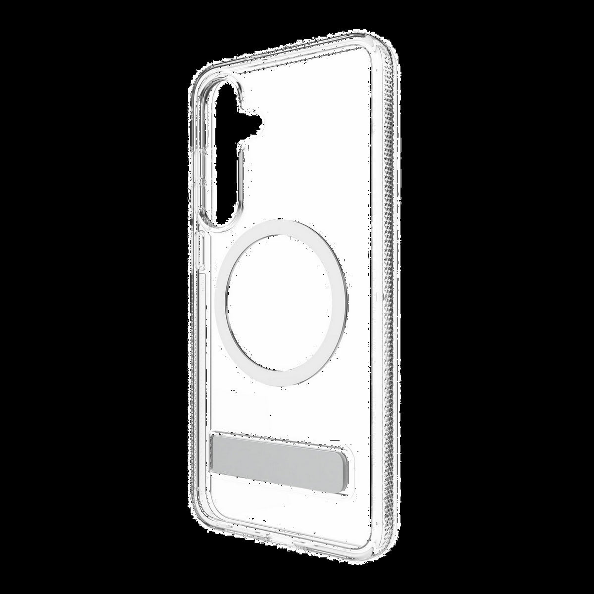 Strengthened with Graphene, ZAGG's Crystal Palace Snap series case with kickstand combines an ultra-slim, crystal-clear profile with up to 13 ft of drop protection.