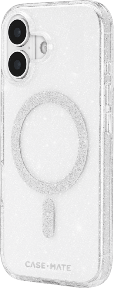 Case-Mate - Twinkle MagSafe Case for Apple iPhone 17 - Twilight Silver