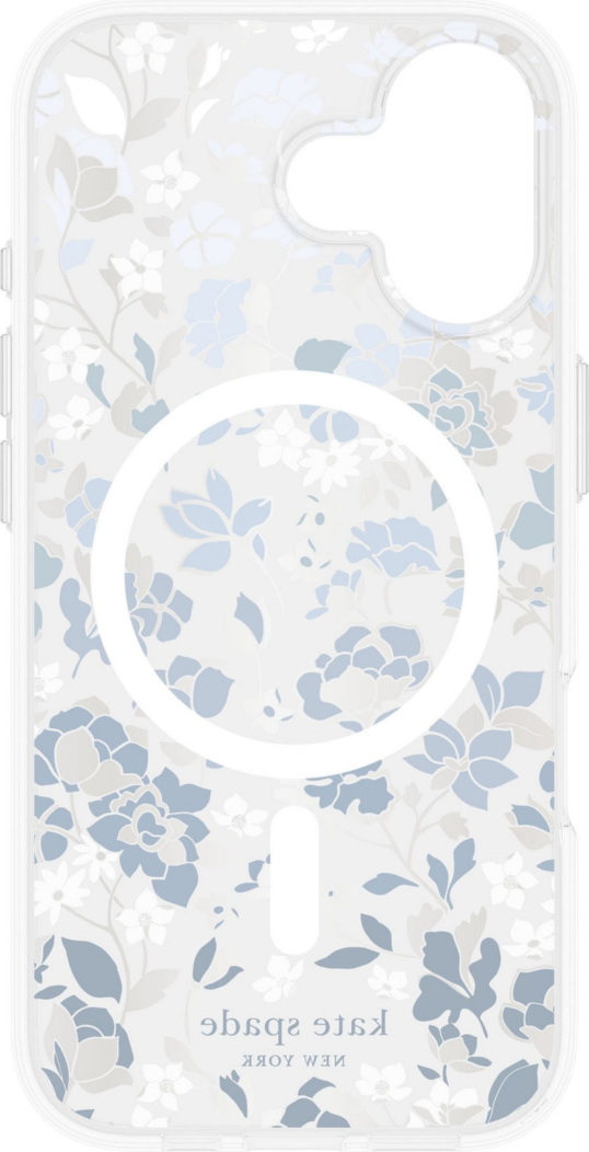 Kate Spade - Protective MagSafe Case for Apple iPhone 17 Pro - Flowerbed Blue