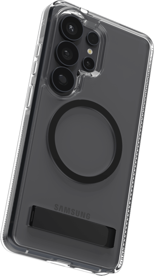 ZAGG - Étui Snap avec support intégré pour Samsung Galaxy S26 Ultra - Noir